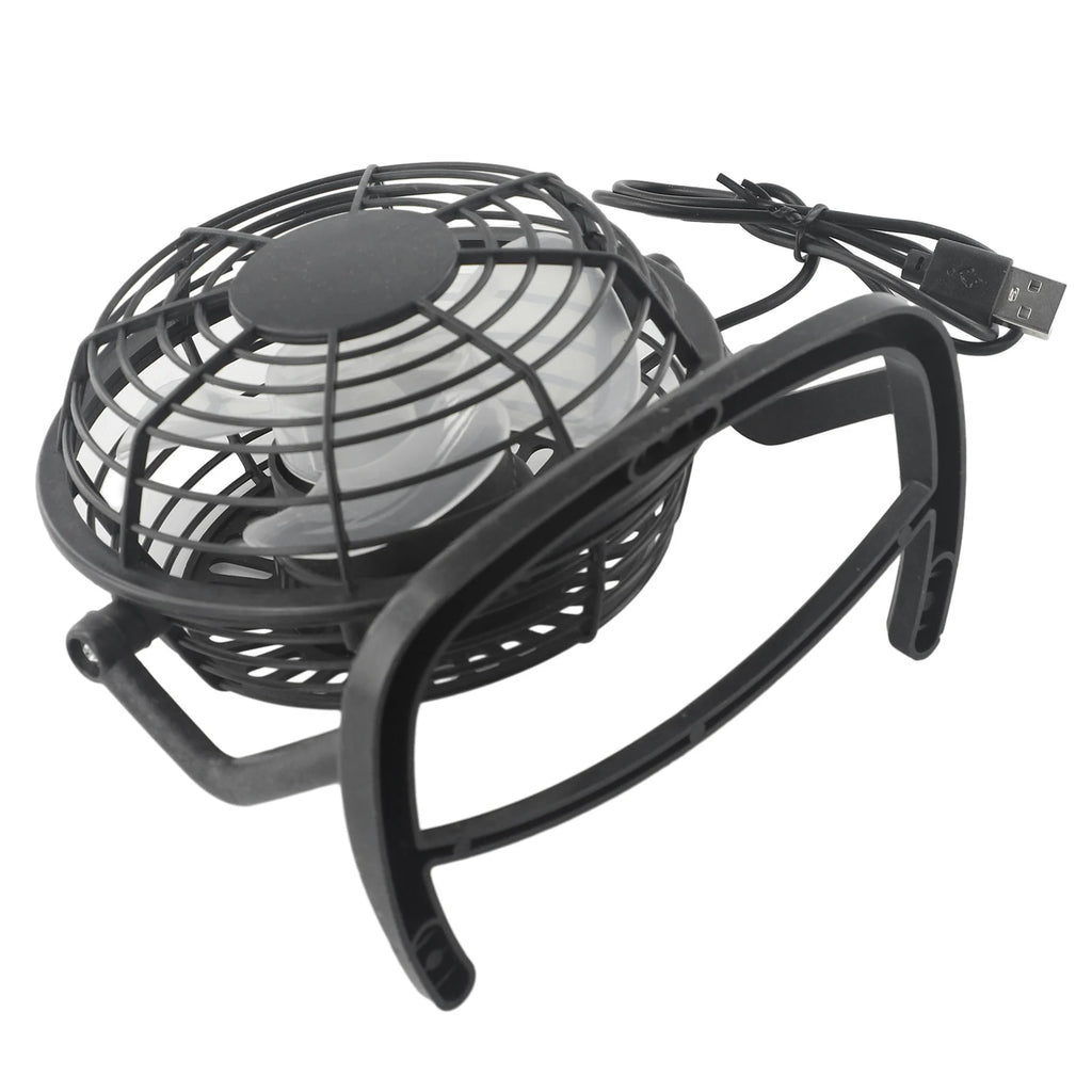 Portable Fans USB Fan 15*9*14.5cm ABS+Electronic Components Blue/Black Convenient Home UseUltra Quiet Practical