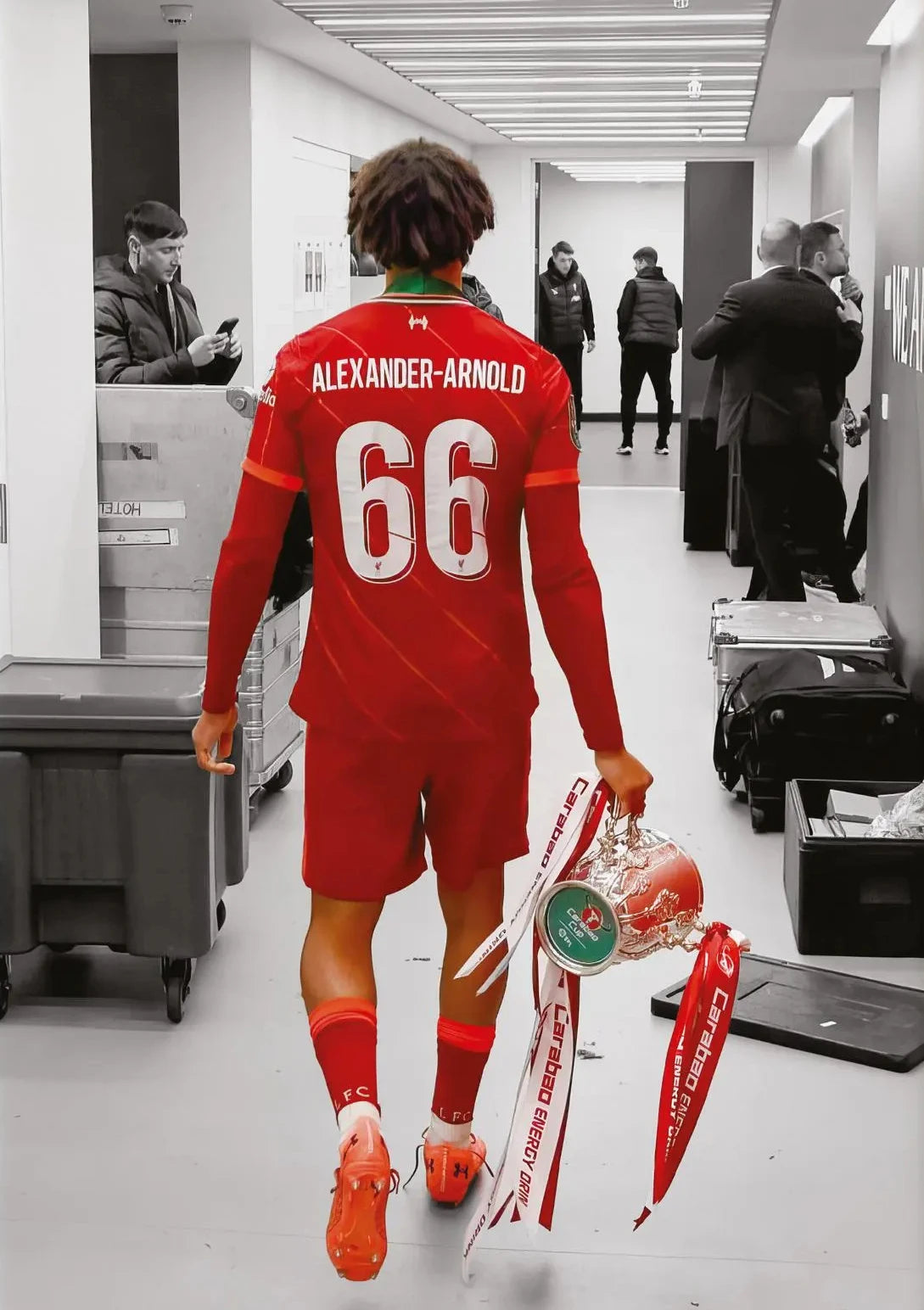 Iconic Football Player Poster - Room Decor Must-Have