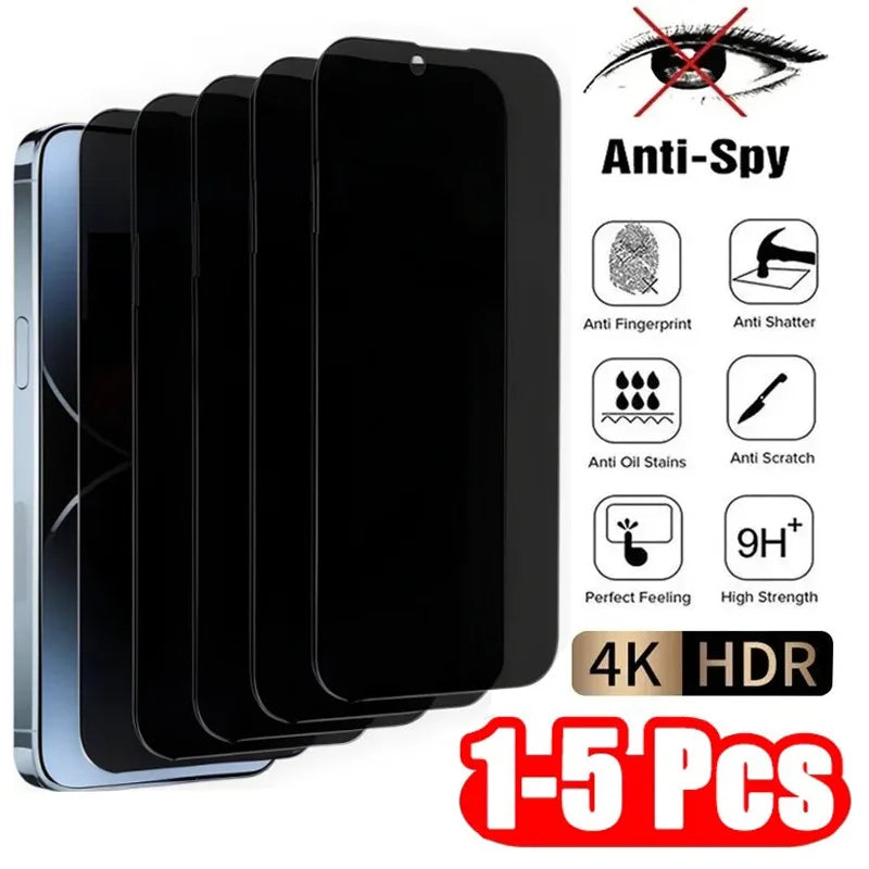 Privacy Anti-Spy Tempered Glass Screen Protector for iPhone