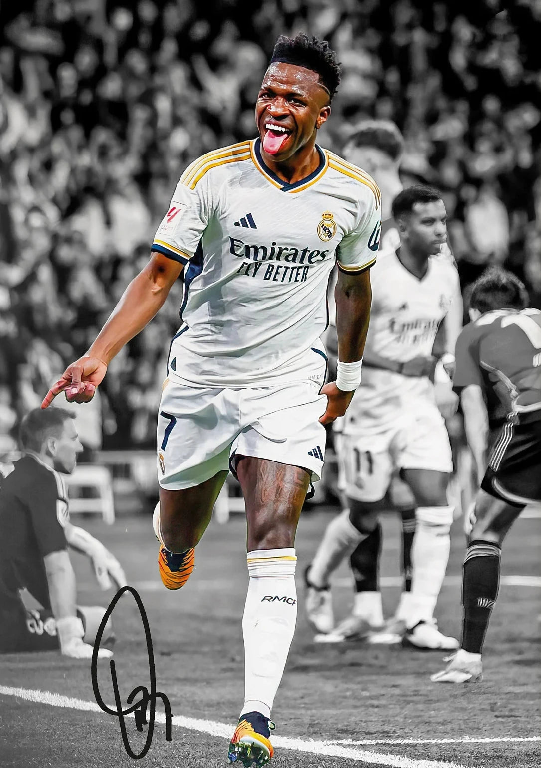 Iconic Football Player Poster - Room Decor Must-Have