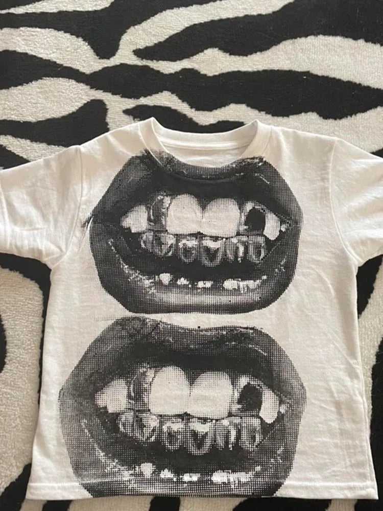 Vintage Y2K Streetwear Baby Tee