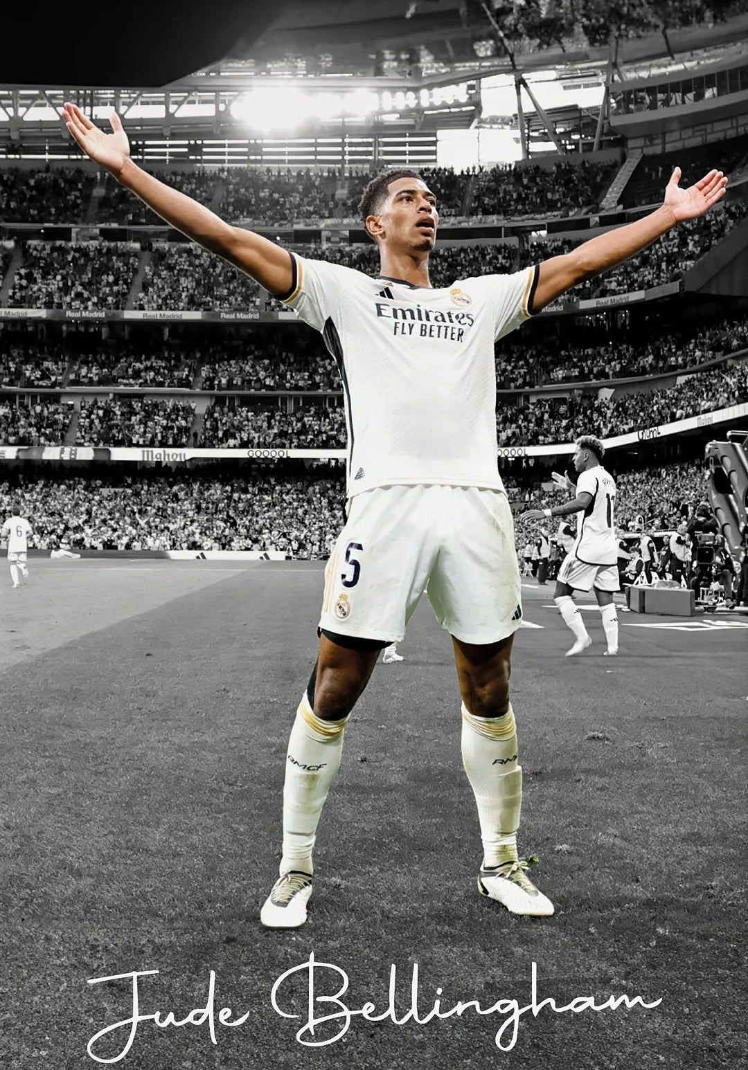 Iconic Football Player Poster - Room Decor Must-Have