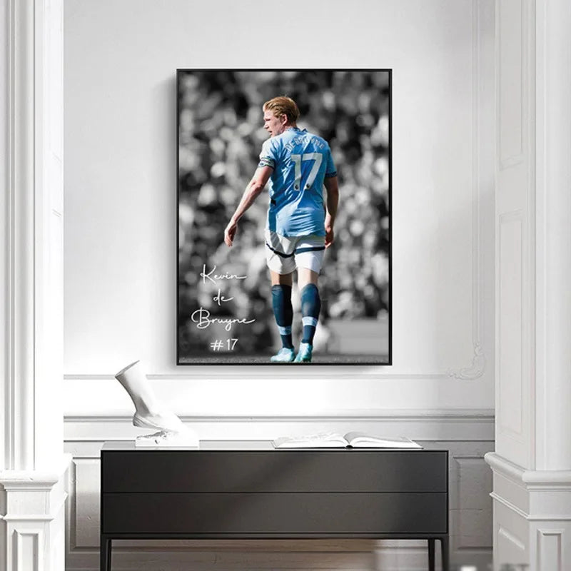 Iconic Football Player Poster - Room Decor Must-Have