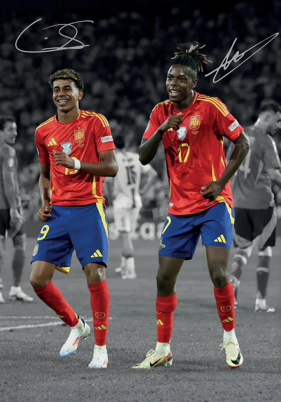 Iconic Football Player Poster - Room Decor Must-Have